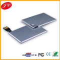 Super Slim Metal Card USB Flash Drive, CE Approved